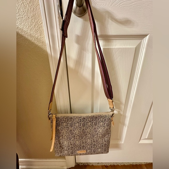 Consuela Wynn Downtown Snakeskin Pattern Crossbody Bag - Picture 3 of 8